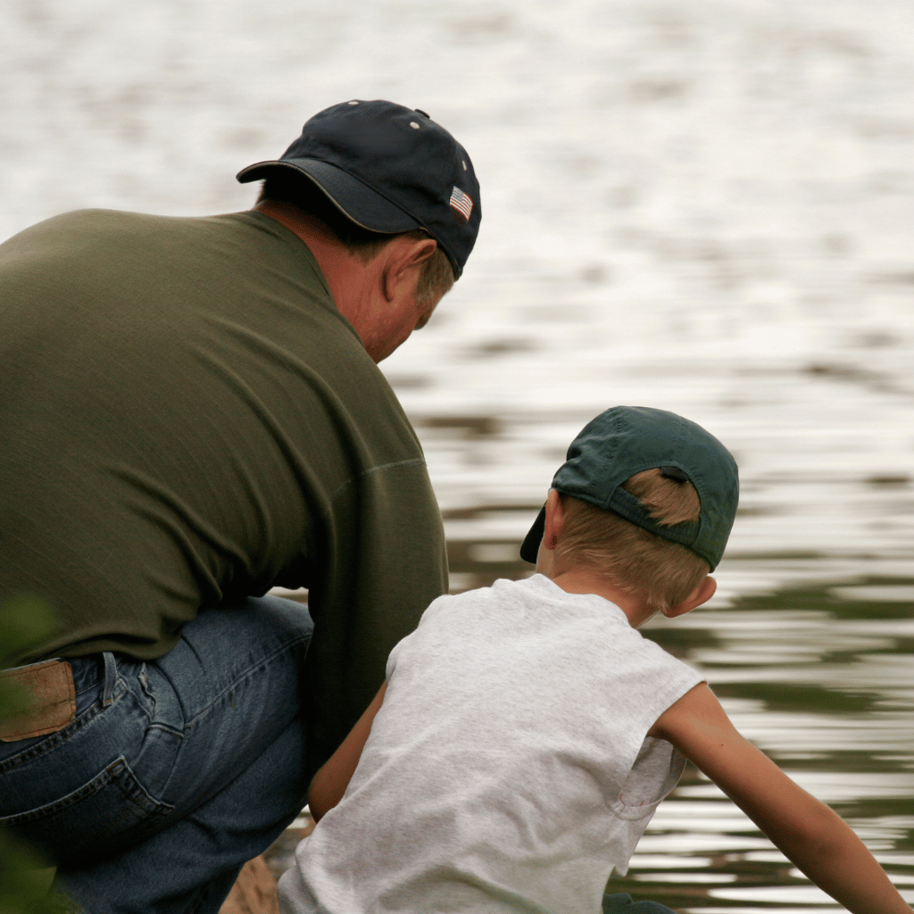 CHIRYO Outcomes and Intervention Services father and son lake side